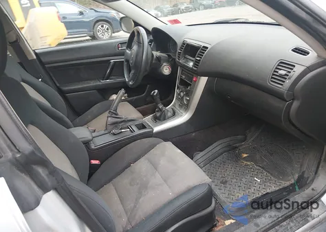 2007 Subaru Outback 2.5I Basic из США, поврежденный, VIN 4S4BP61C176321192